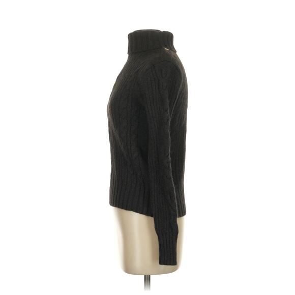 J. McLaughlin Wool Blend Black Cord Sweater Women’s Small - Picture 4 of 7